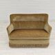 Danish velour 2 seater sofa, original condition, beech wood, 1960s