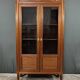 Small Glass-fronted Mahogany Bookcase, Louis XVI style – Late 19th century