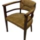 Art Deco chair minimalist oak wicker minimalist design