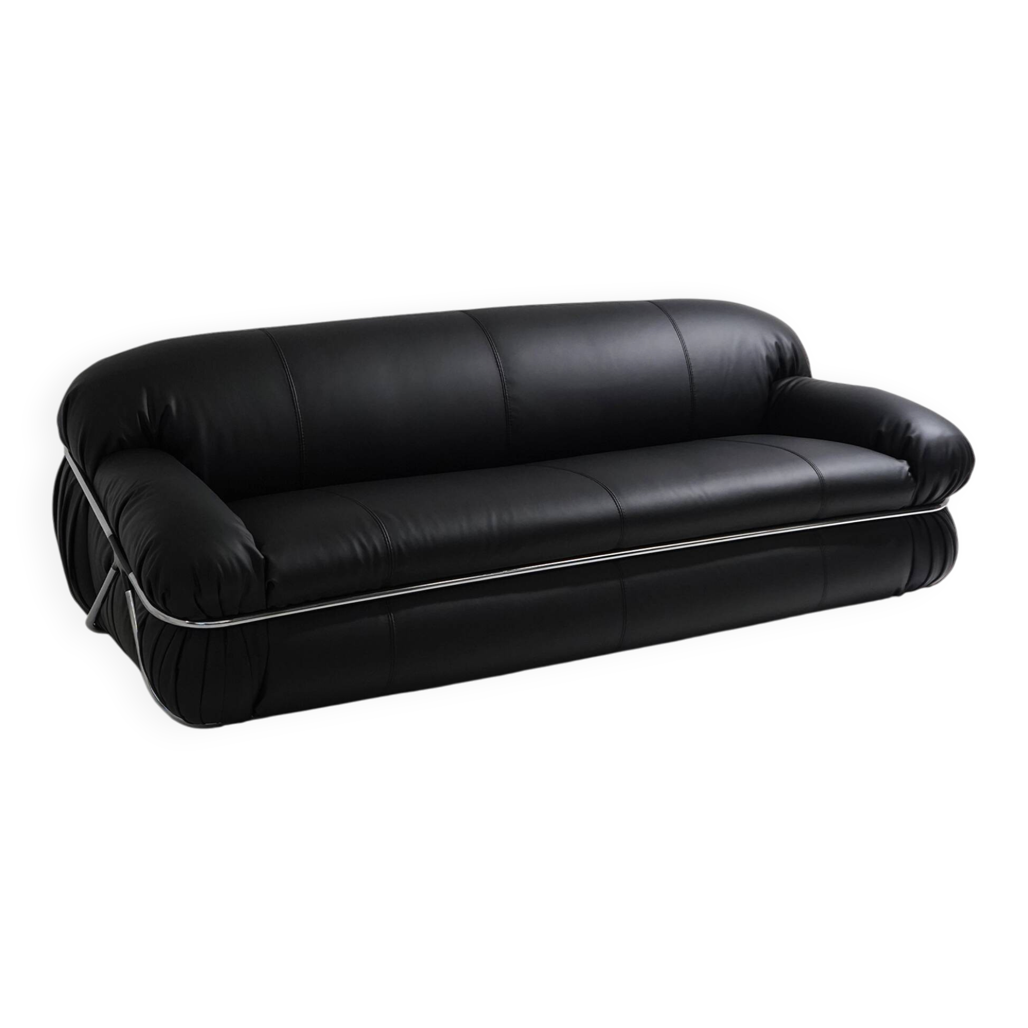 Canapé 3 places modèle "Luisa" par Ico e Luisa Parisi pour Comfort, années 1970
