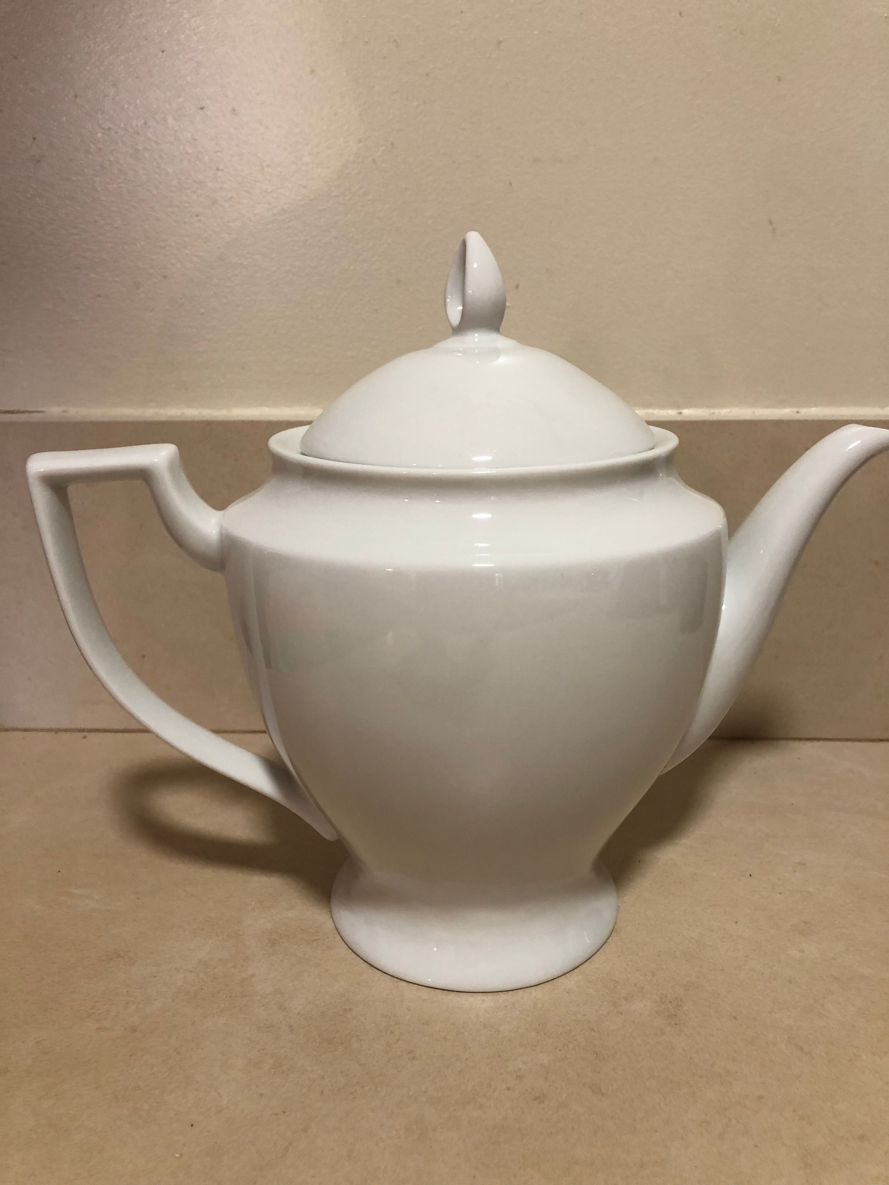 Porcelain teapot
