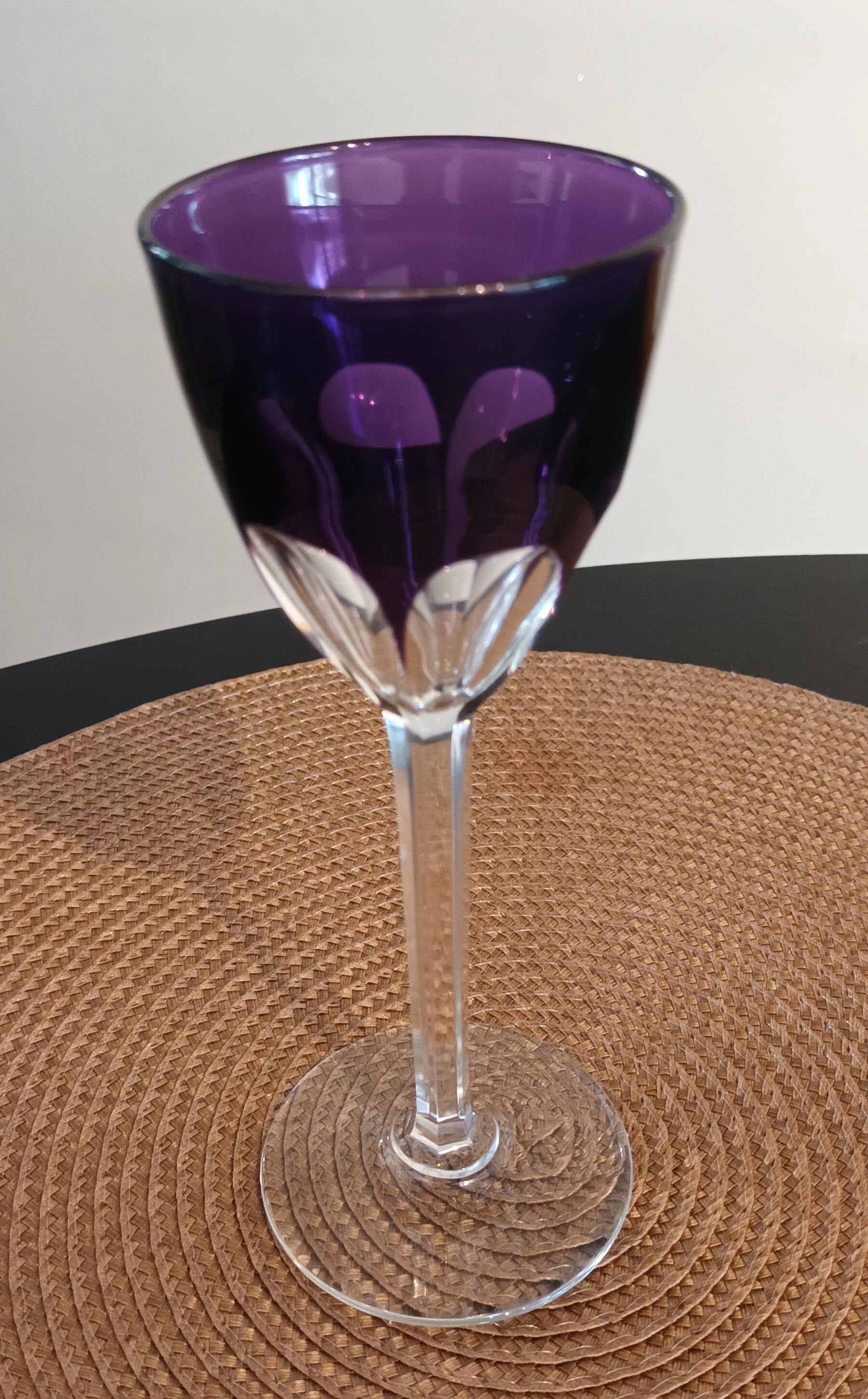 Baccarat stemmed glasses