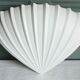 Shell corner applique by Louis Drimmer, France circa 1980.