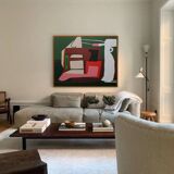 Original canvas "serenity" 100x81cm signed Bodasca