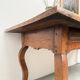19th century walnut drapery table 2m1