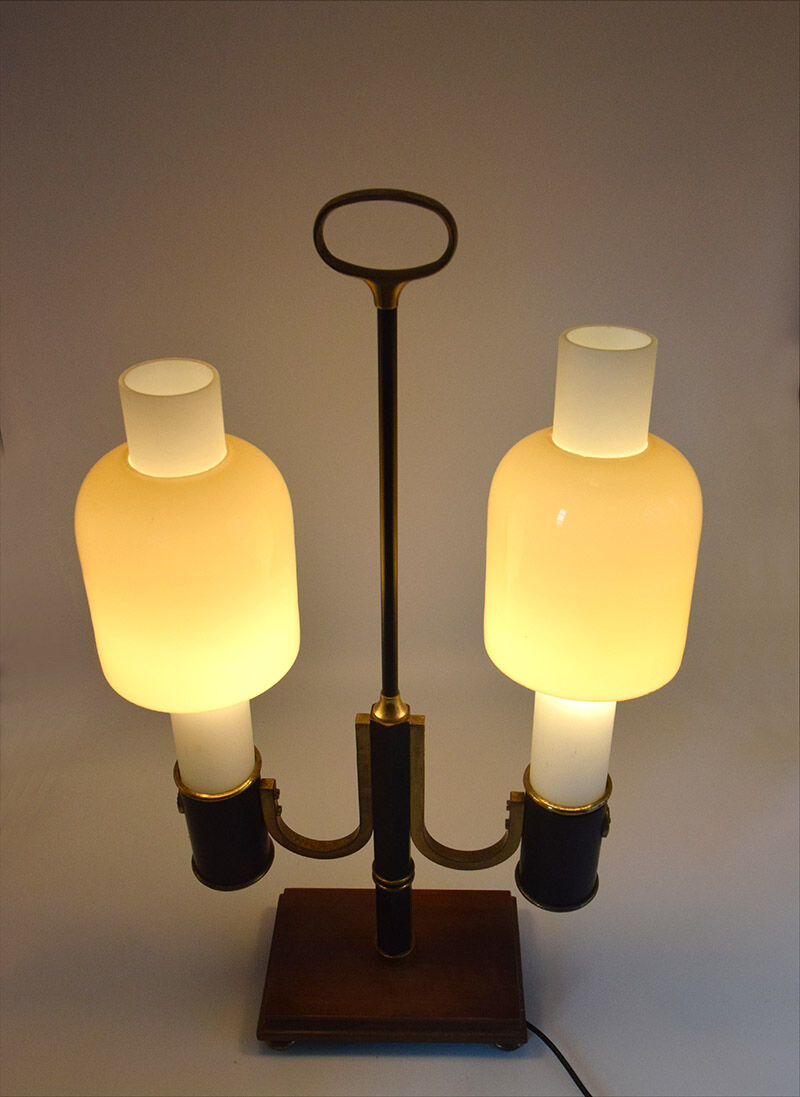 Italian Ministerial Table Lamp, 1950s