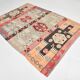 6x8 Kilim Multicolor Geometric Style Kilim Rug, 168x235 Cm