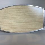 Openwork metal formica tray