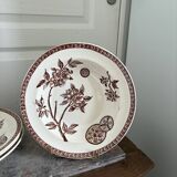 Lot of 4 Deep Plates Earthenware Ceramic Iron Clay Grand Dépôt Marseille