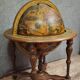 World map / standing globe bar, decorative work with an antique inspiration.
