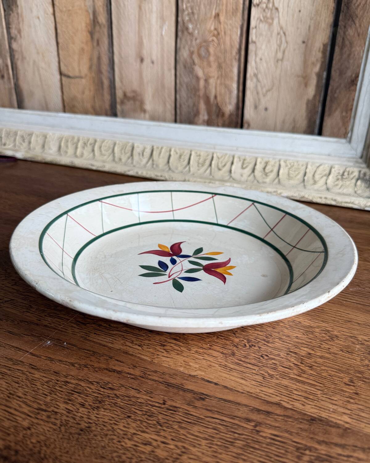 Round hollow dish Gien Tamaris