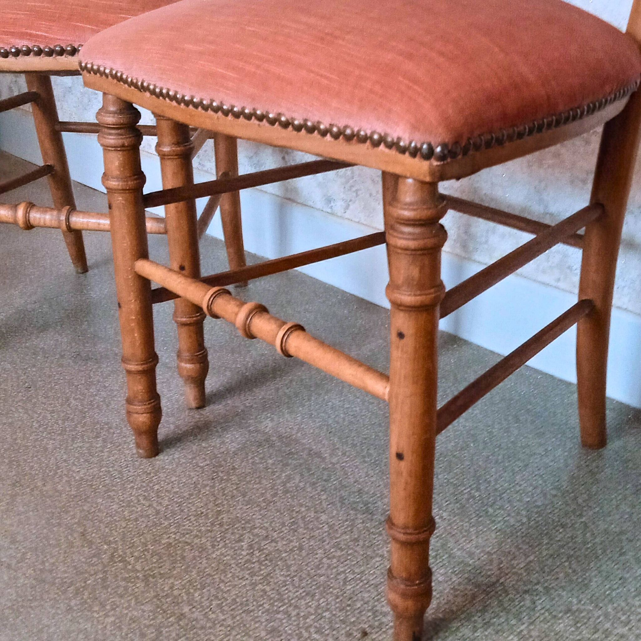 Paire de chaises Napoleon III