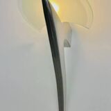 Taller Uno Joan Auger Wall lamp (2) Alien Polished Aluminum- MOMA 1980