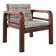 Vintage checkered armchair