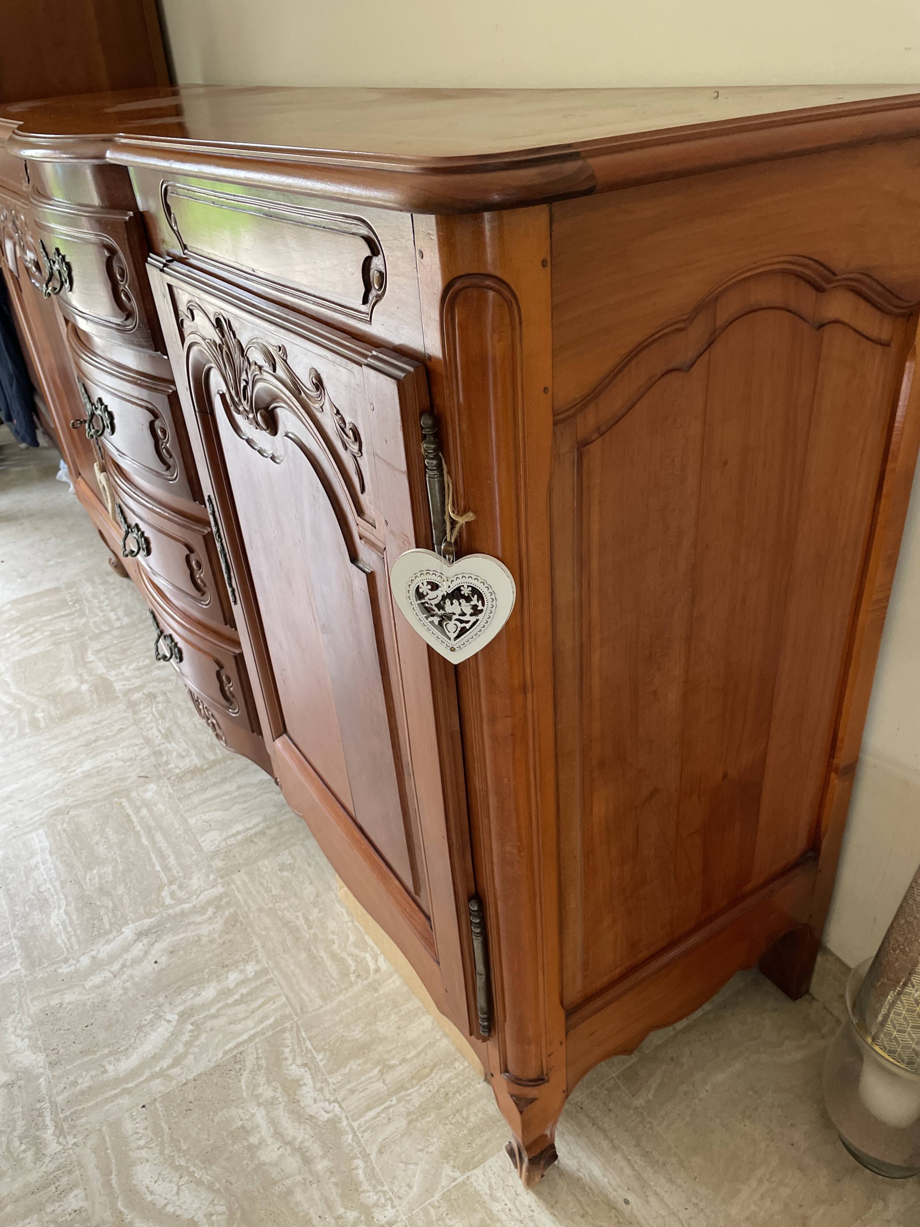 Low buffet in cherry wood