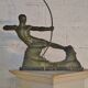 Sculpture en bronze art déco Victor Demanet (1895-1964) « archer »