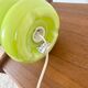 Blown glass mushroom lamp