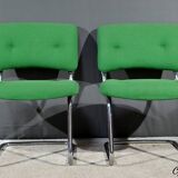 Pair of Chairs, attributed to Steelcase Strafor – 1970