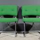 Paire de Chaises, attribuée à Steelcase Strafor – 1970