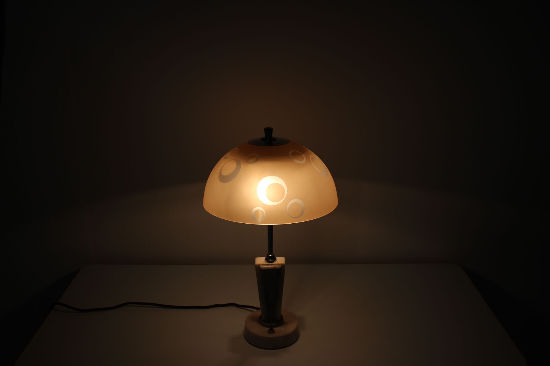 Mid-century Table lamp/Kámen Praha,  1950's
