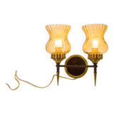 Double wall sconce | Midcentury Ialian design | Gio Ponti | vintage 50's