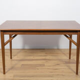 Mid-century extendable teak dining table from everest, 1960s