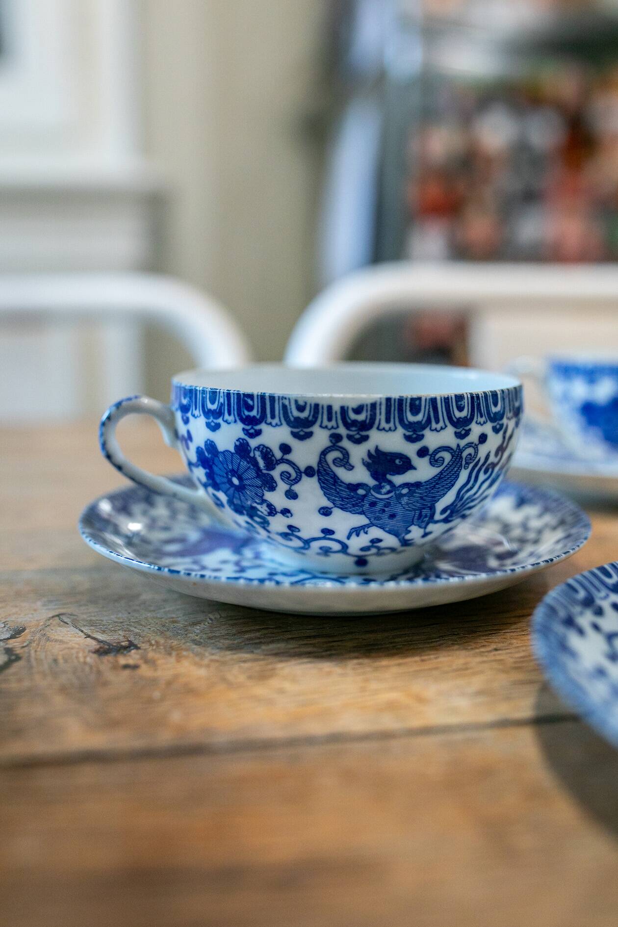 Le lot de 6 tasses japonaises