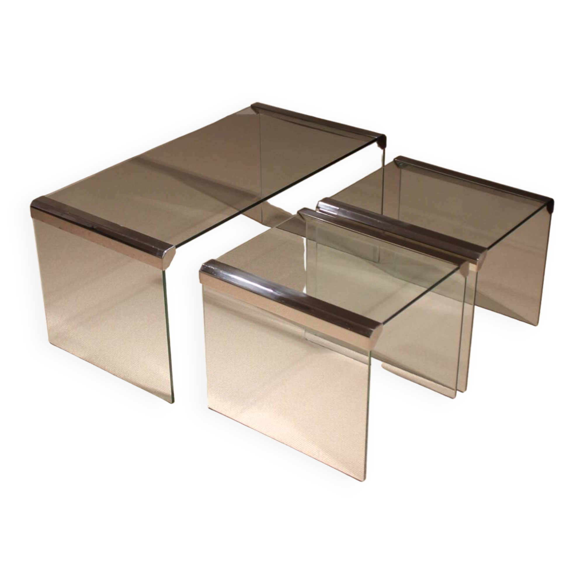 Nesting Table Set by Pierangelo Gallotti & Luigi Radice | Italy 1980s