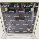 Chaise « Mademoiselle » Kartell en vert damassé par Philippe Starck, Italie, 2000