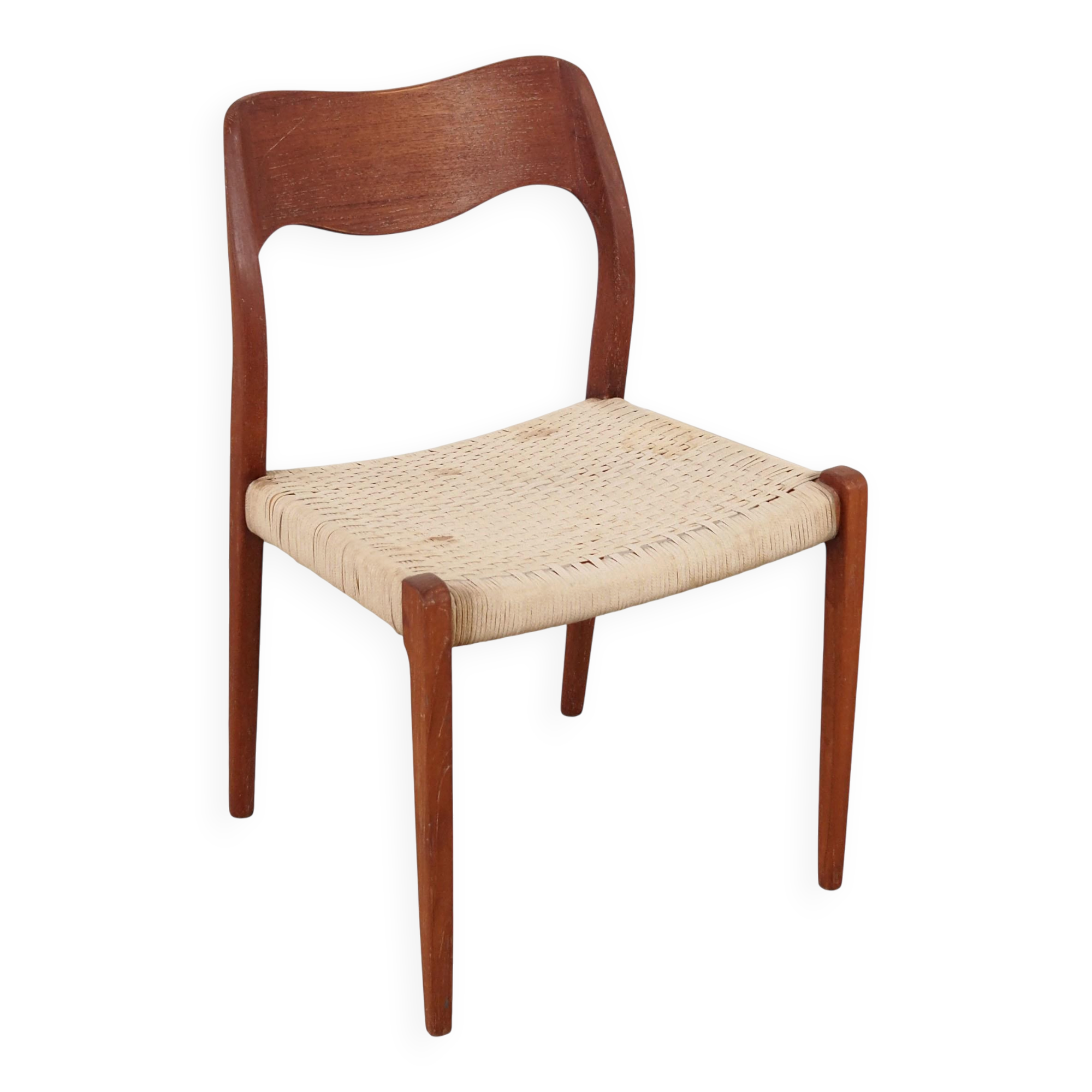 Teak chair, Danish design, 1960s, designer: Niels Otto Møller