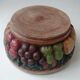 Plat, coupe à fruits en bois