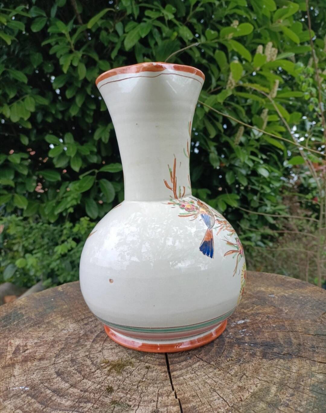 Retro Ceramic Vase Birds