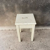 Old white stool