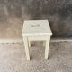 Old white stool