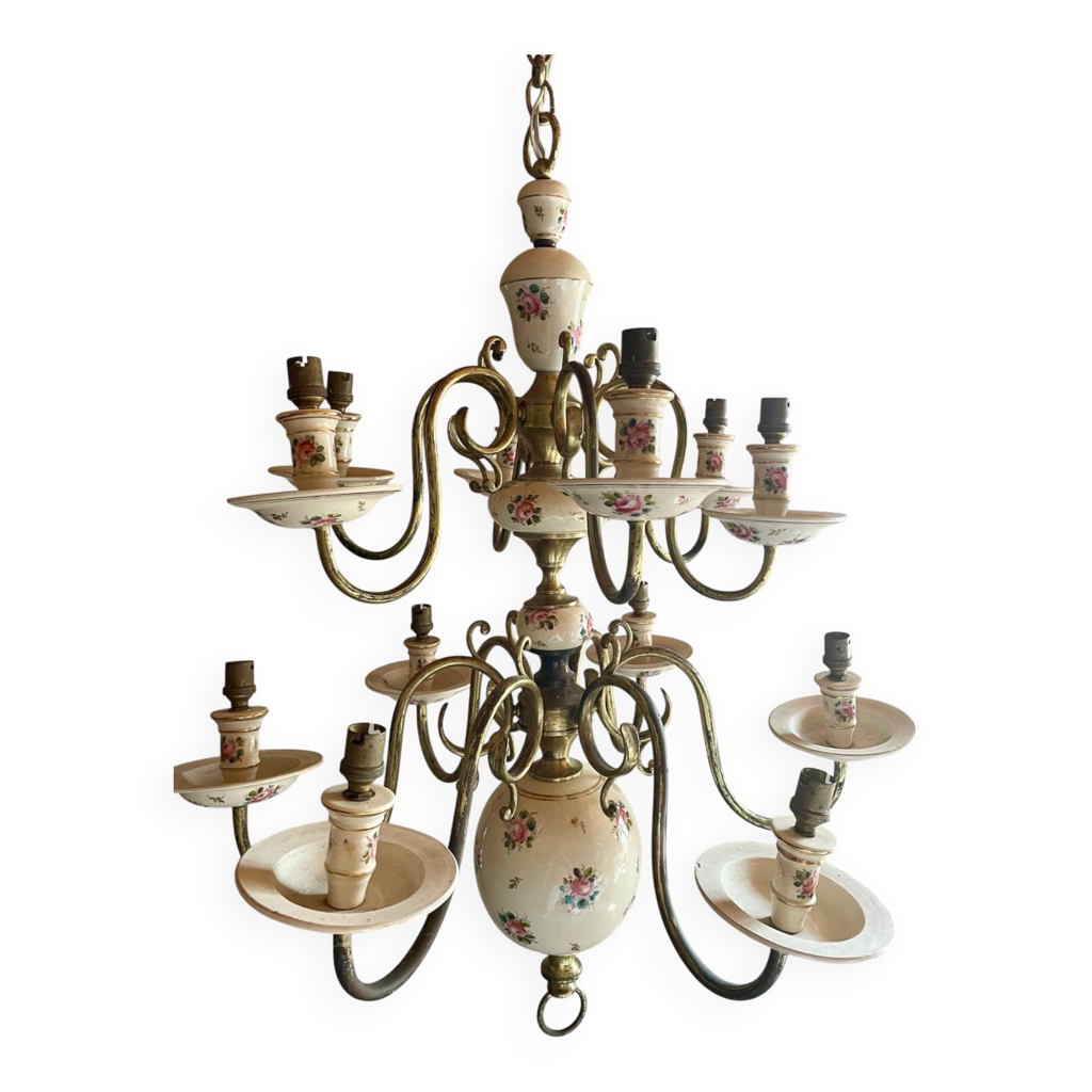 Lustre hollandais 12 feux | Selency