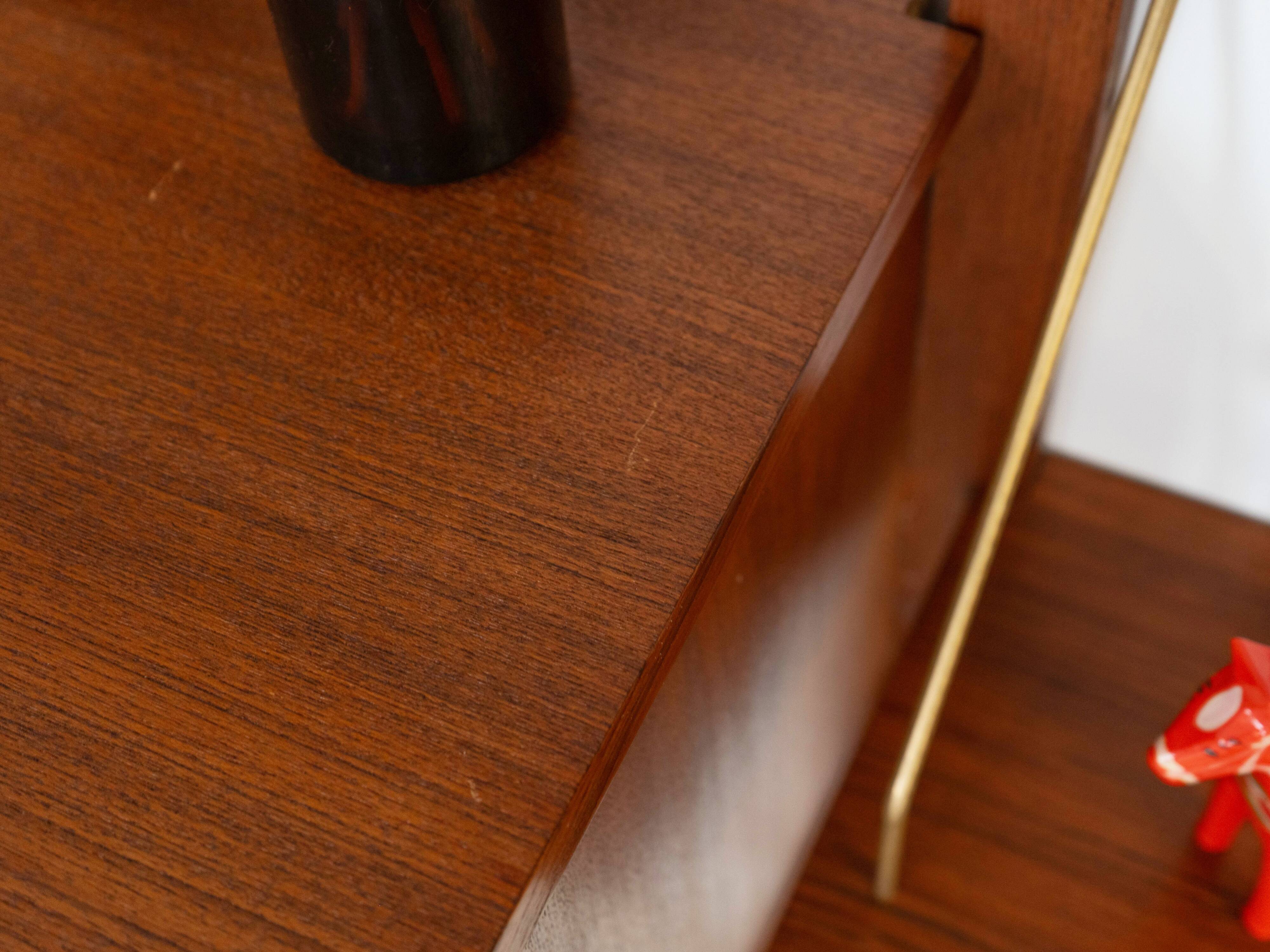 Teak modular shelving unit, Danish design, 1960s, made in Denmark