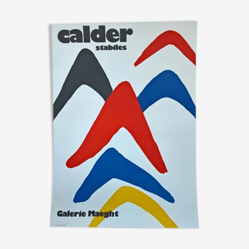 Affiche originale de Alexander Calder