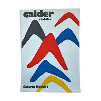 Affiche originale de Alexander Calder