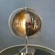 Lampe de table uplighter « Cup » en métal, couleur argent