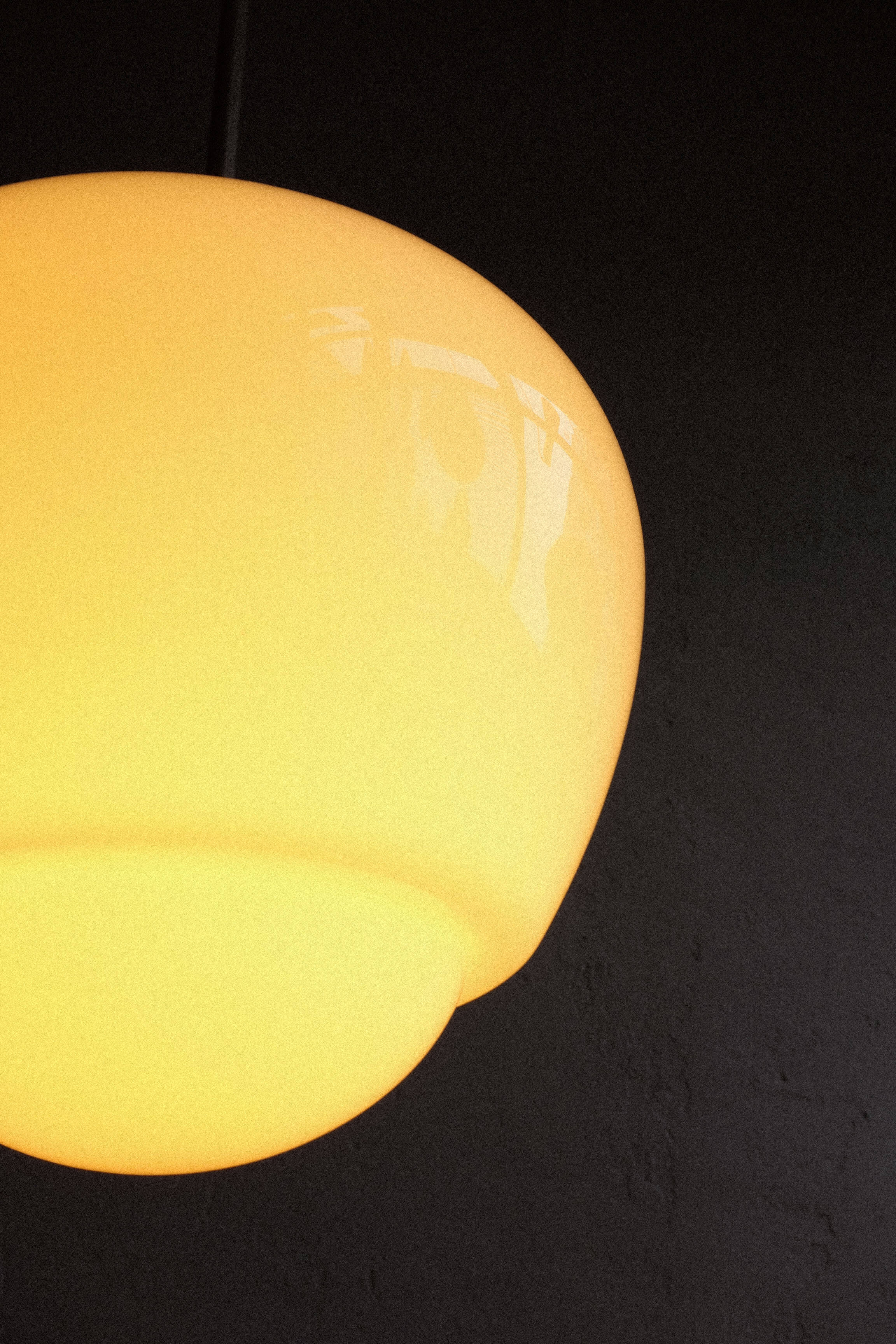Czechoslovak bakelite hanging school lamp, 1960s