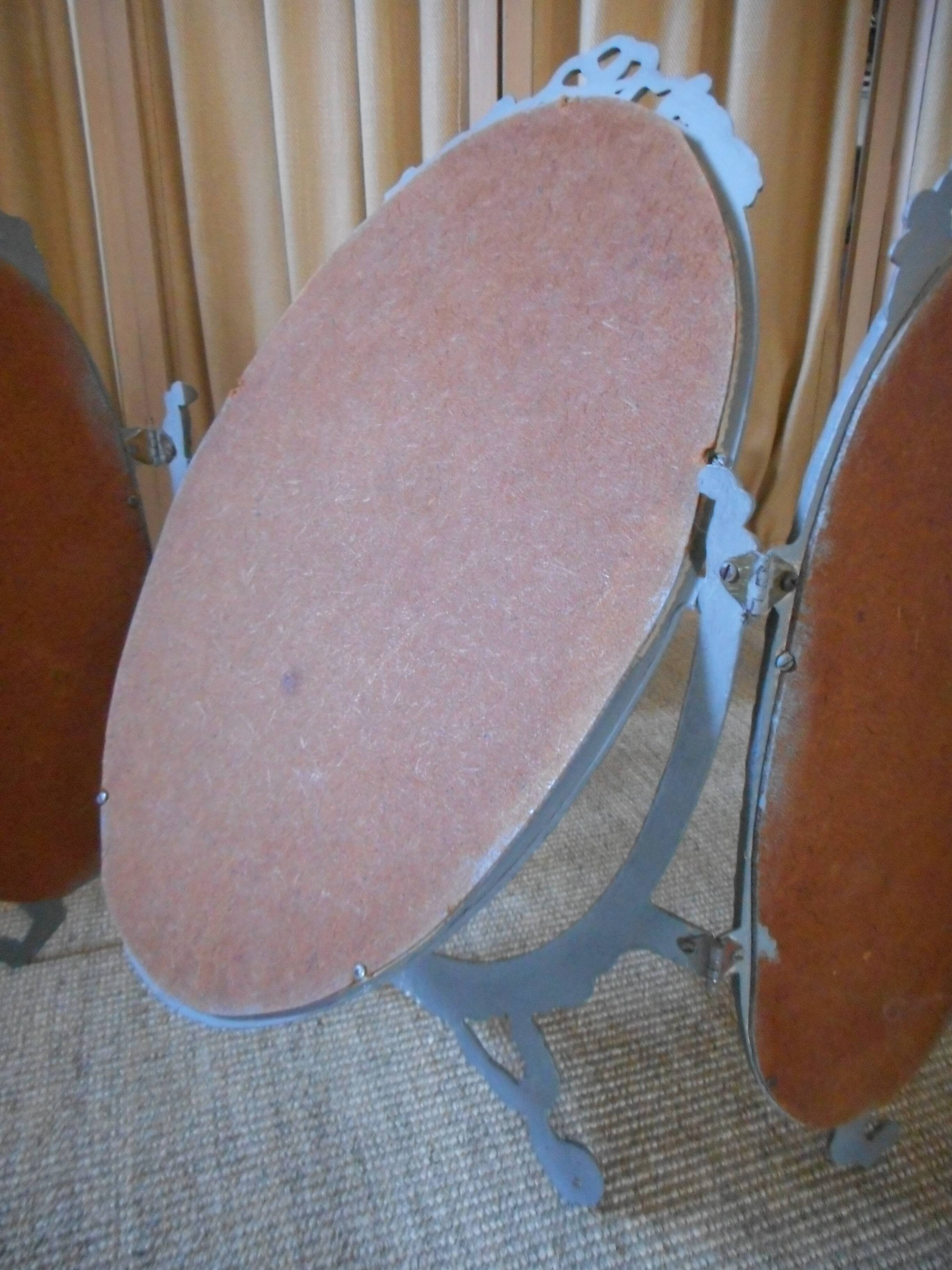 triptych psyche mirror to place on table or dressing table