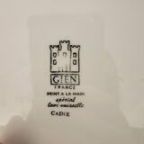 Gien Cadiz earthenware table service