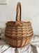 Vintage woven wicker basket