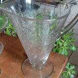 Large Bohemian Crystal Glassware Set