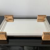 Small tray with mirror