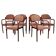 Ensemble de six fauteuils Thonet en bois courbé, Vienne, Autriche, 1991
