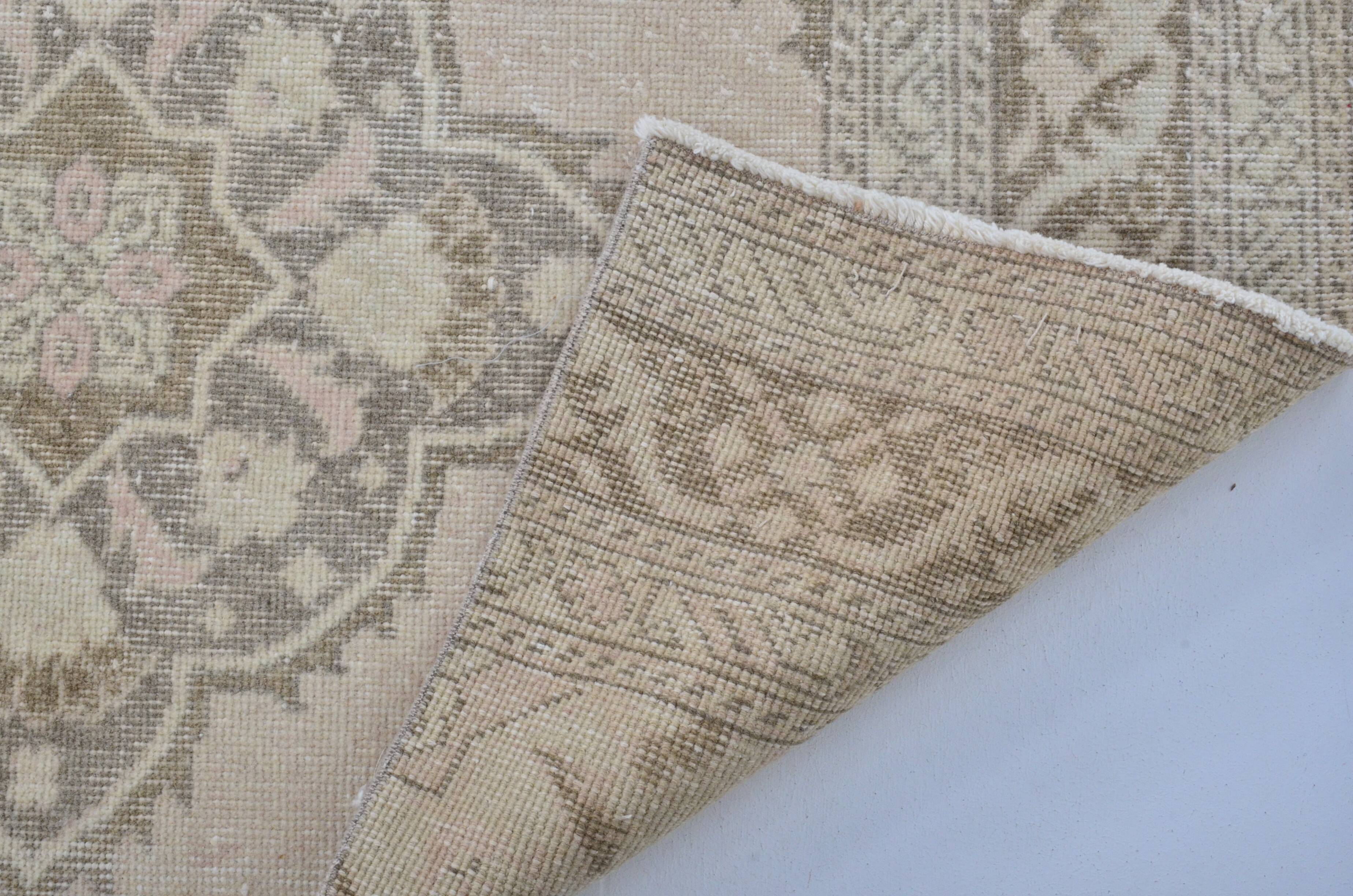 Vintage Anatolian Oushak Runner sku3322