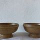 2 large stoneware bowls