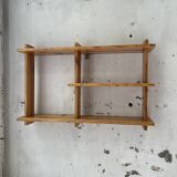Trio d'étagères constructivistes en pin style Regain