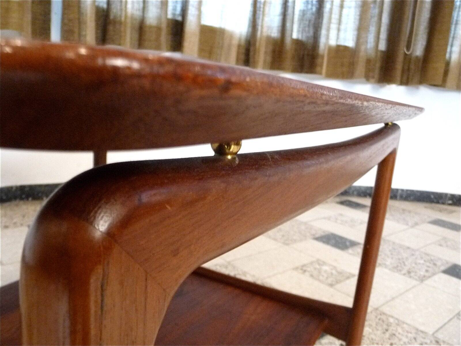 Danish teak coffee table by Hvidt & Mølgaard for France & Daverkosen, 1950s